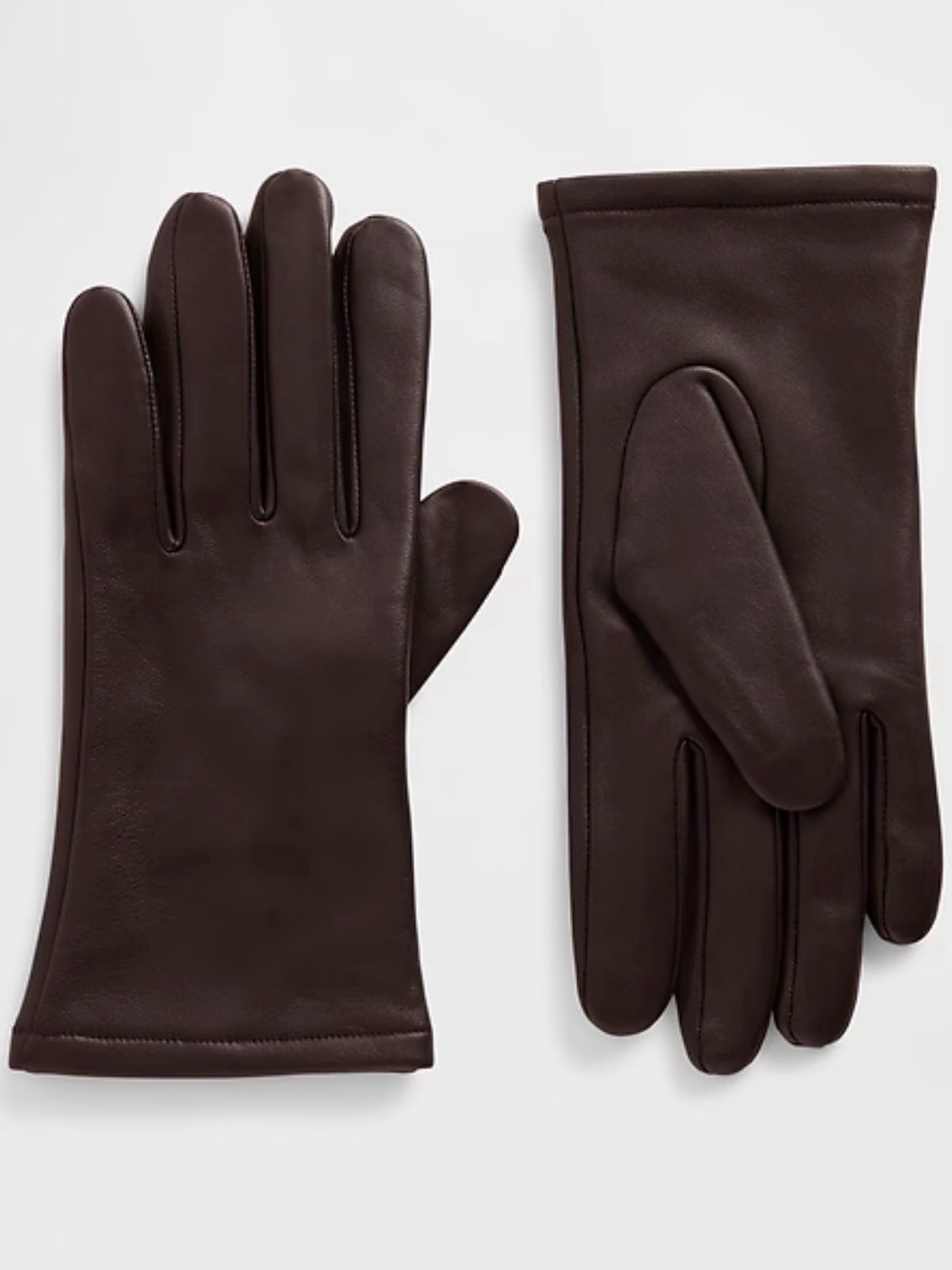 Gap leather gloves new with tags medium / large size